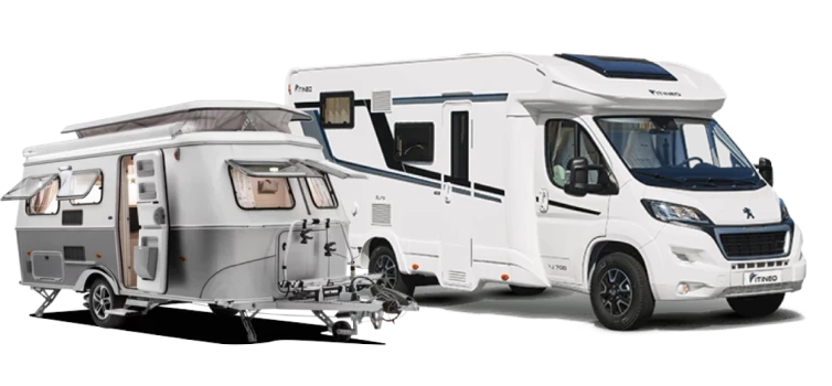 Fourgon-et-caravane
